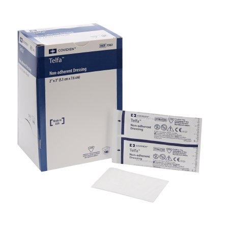 Dressing Non-Adherent Telfa™ Ouchless Cotton 2 X .. .  .  